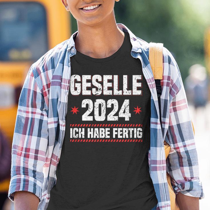 Passed Exam Geselle 2024 Azubi Kinder Tshirt