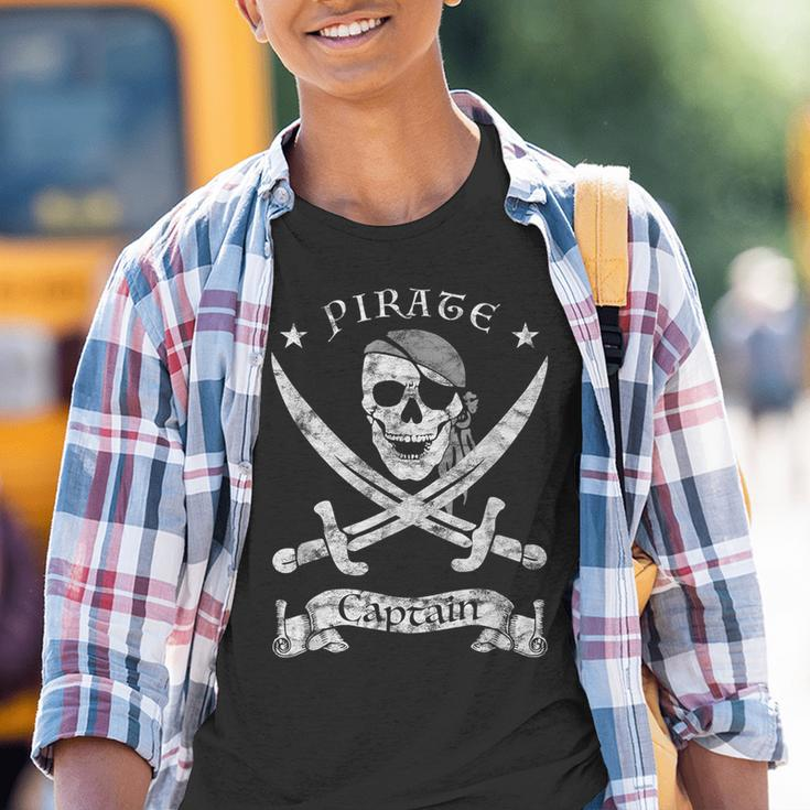 Pirate Flag Outfit Vintage Pirate Costume Skull Pirate Kinder Tshirt