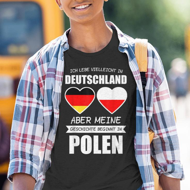 Poland Polska Pole Warsaw Kinder Tshirt