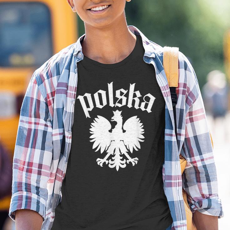 Polska Polish Eagle Kinder Tshirt