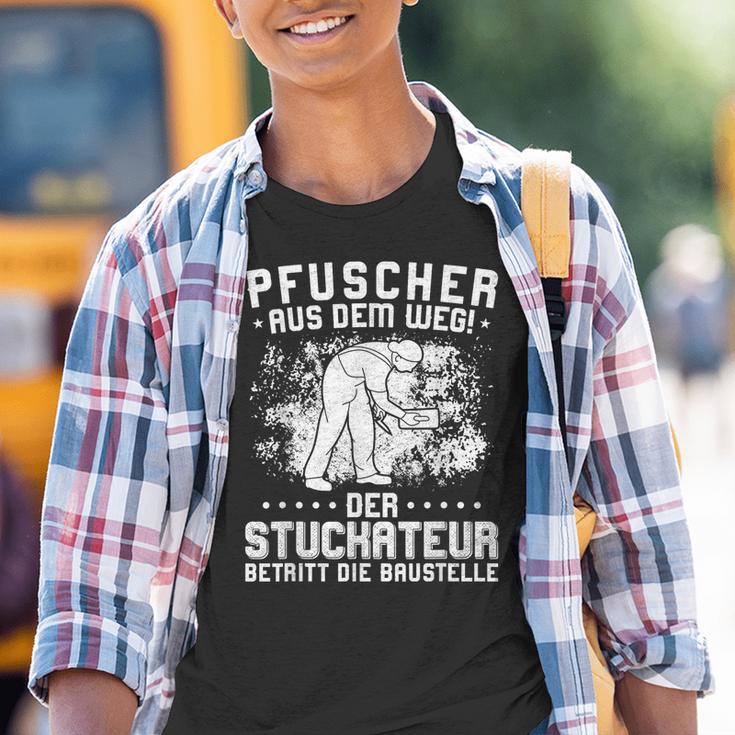 Puscher Aus Dem WegErputzer Plaster Stuckateur S Kinder Tshirt