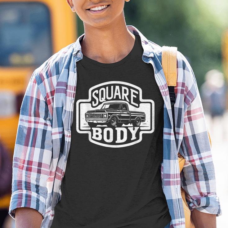 Quadratische Karosserie Für Alten Hubwagenfahrer Kinder Tshirt