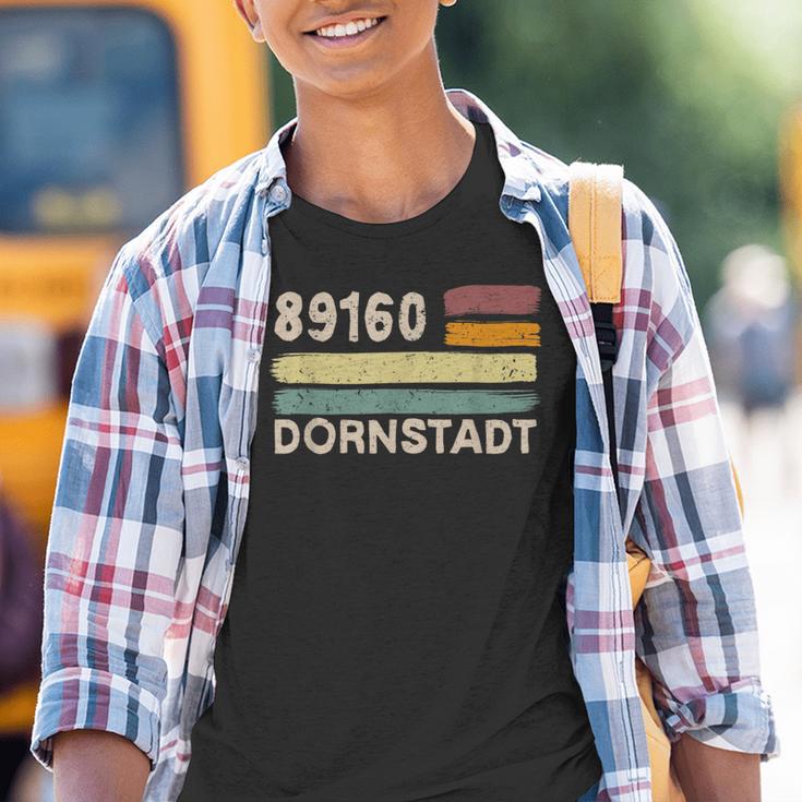 Retro 89160 Dornstadt Vintage Gemeinde Plz Kinder Tshirt