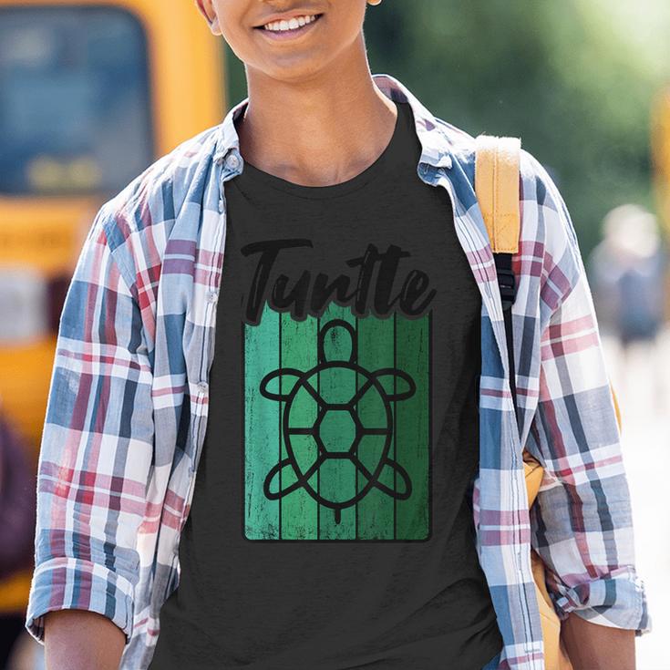 Retro Turtle Vintage Kinder Tshirt