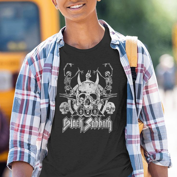 Sabbath 666 Skulls Kinder Tshirt