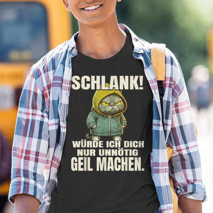 Schlank Würde Ich Dich Nur Unnecessary Geil Machen Kinder Tshirt