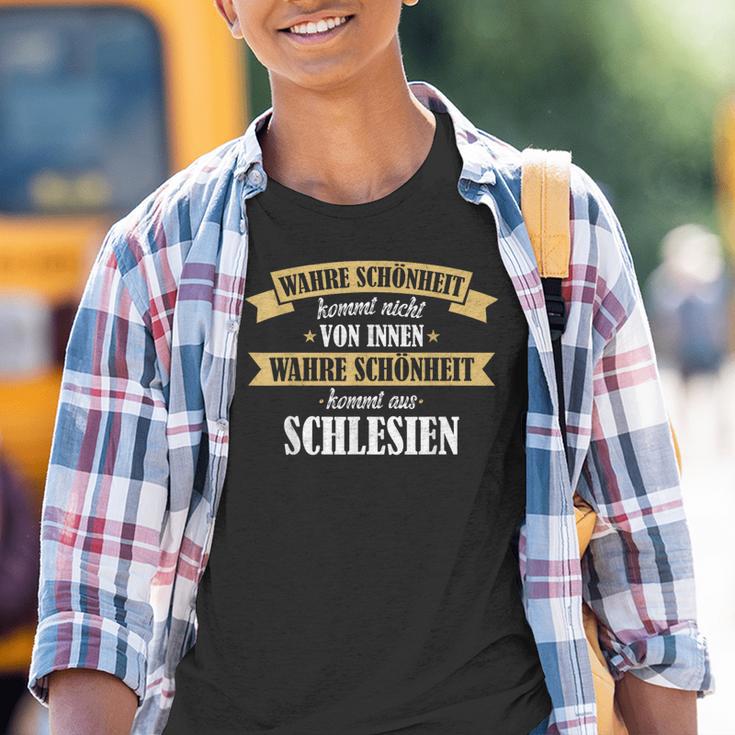 Schlesien Schlesier Deutschland Poland Slogan Idea Kinder Tshirt