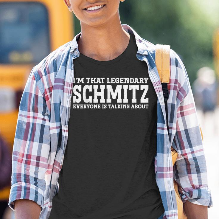 Schmitz Surname Team Family Last Name Schmitz Youth T-shirt