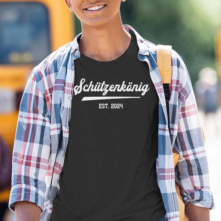 Schützenfest Schützenkönig 2024 Jungschütze Sports Shooting Kinder Tshirt