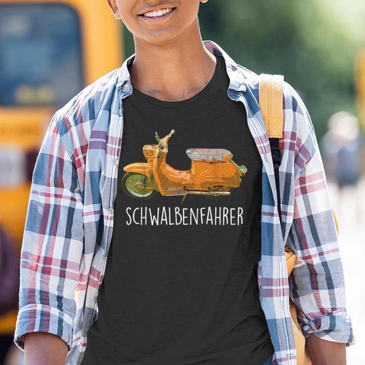Schwalbenfahrer Schwalbe Kr51 Ostdeutschland Suhl S51 Kinder Tshirt
