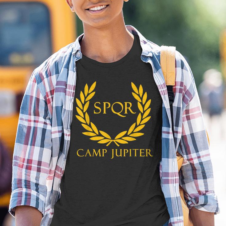 Spqr Senatus Populus Que Romanus Camp Jupiter Kinder Tshirt