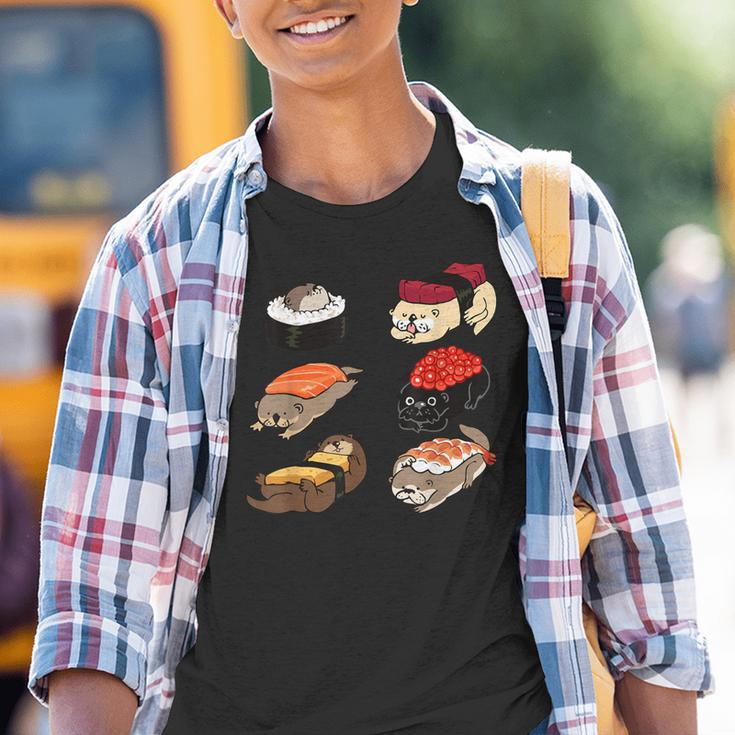 Sushi Otter Kinder Tshirt