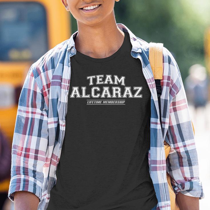 Team Alcaraz Proud Family Surname Last Name Youth T-shirt