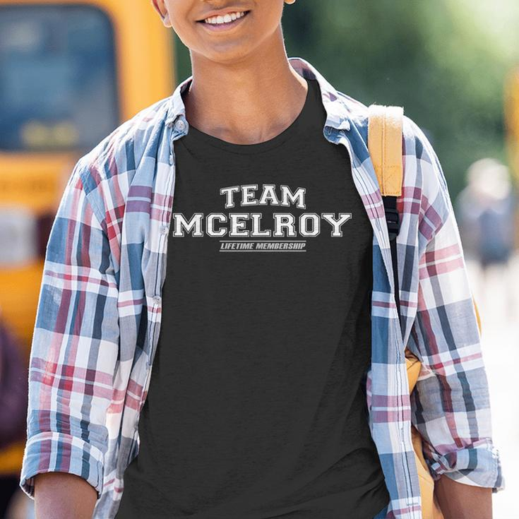 Team Mcelroy Proud Family Surname Last Name Youth T-shirt