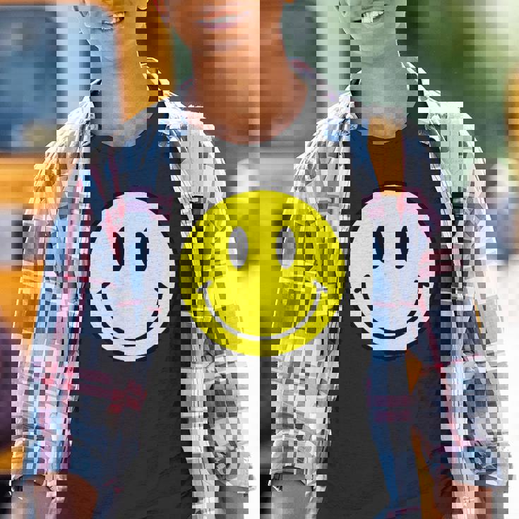 Techno Acid House Music Have A Nice Trip Impression Recto Verso Youth T-shirt