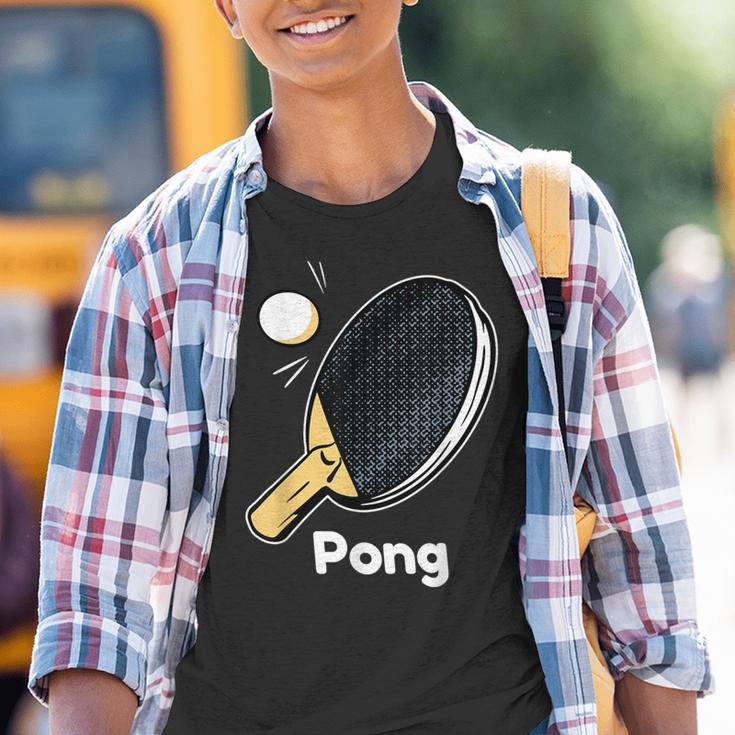 Tischtennis Partner Tischtennisschläger Ping Pong Kinder Tshirt