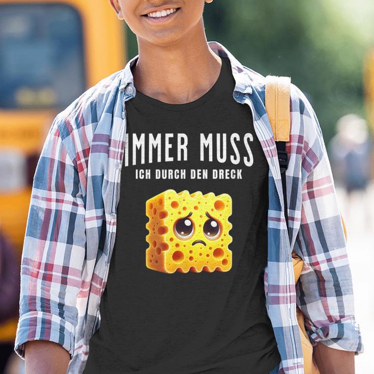 Trauriger Schwamm Kinder Tshirt