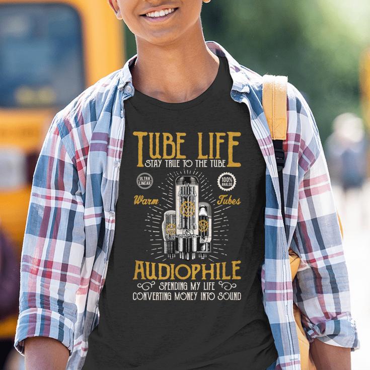 Tube Amplifier Tube Radio Guitar Amplifier Kinder Tshirt