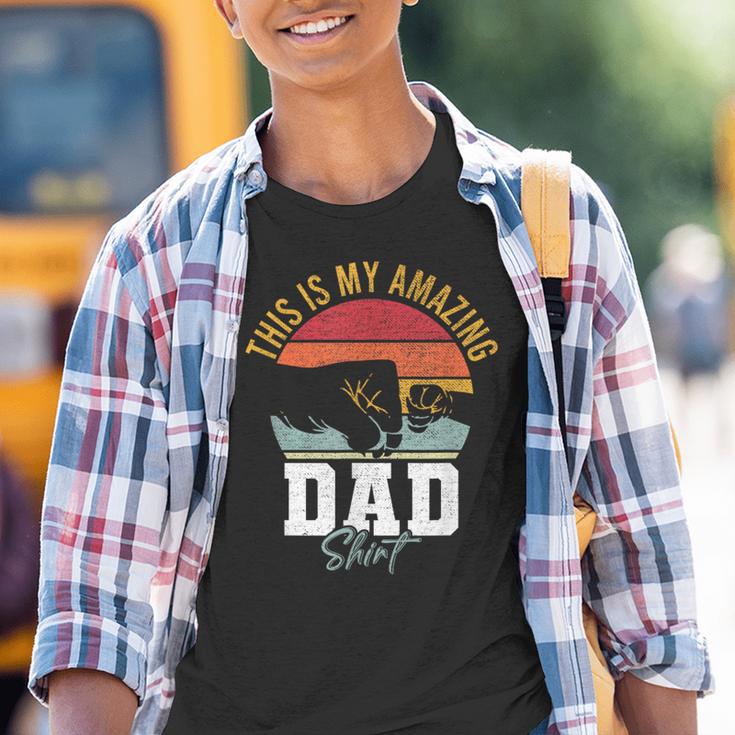 Vater Papaatertags s Zumatertag Kinder Tshirt