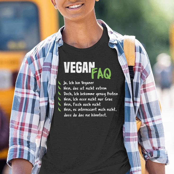 Vegan Vegan Vegan Slogan Kinder Tshirt