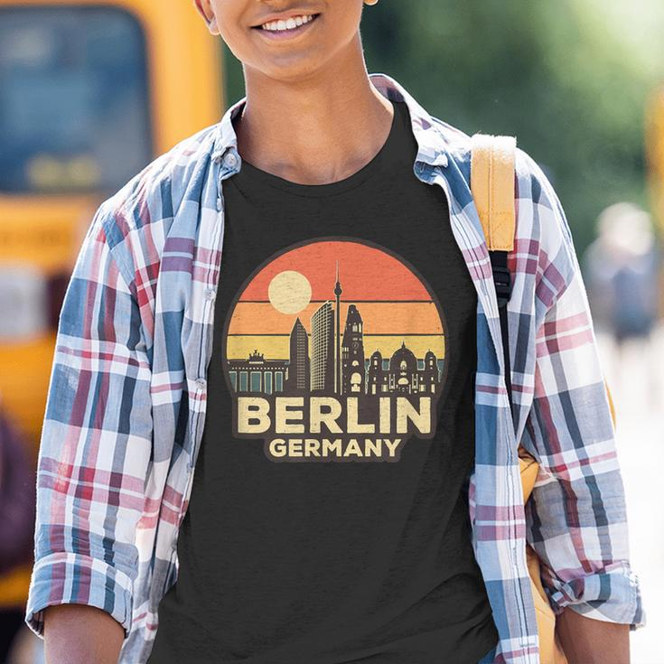 Vintage Skyline Berlin Kinder Tshirt