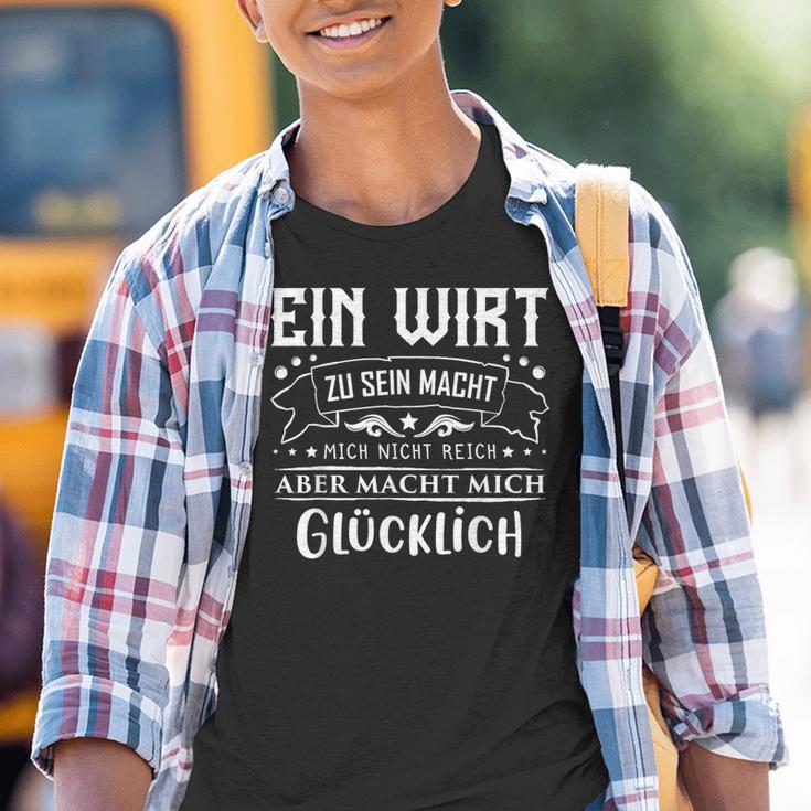 Wirt Betriebswirt Gasthot Gastronome Kinder Tshirt