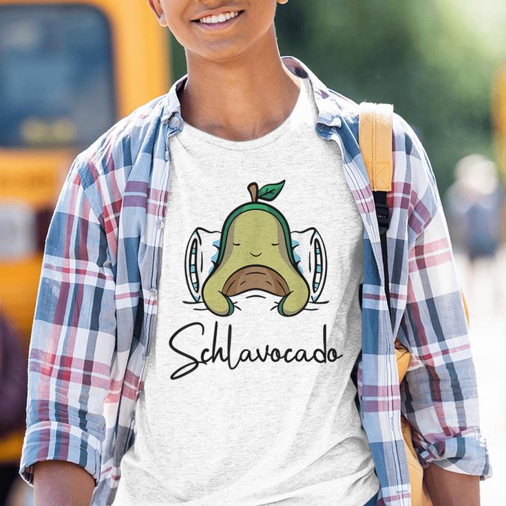 Avocado Sleep Eganegetarian Schlavocado Kinder Tshirt