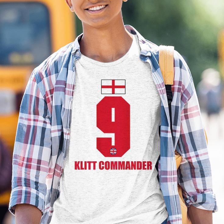 England Sauf Klitt Commander Son Name S Kinder Tshirt