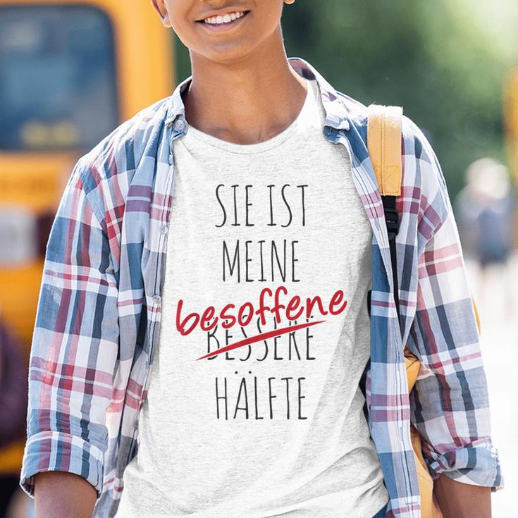 Ich Ist Meine Besoffen Half Kinder Tshirt