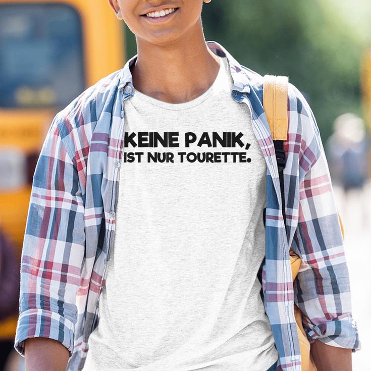 Keine Panik Nur Tourette Syndrome Kinder Tshirt