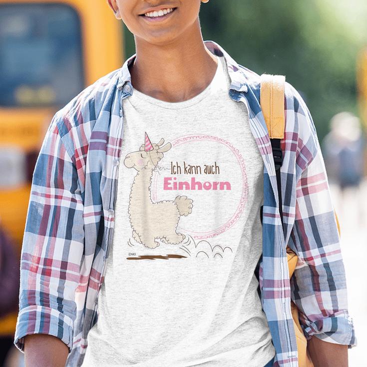 Lama Ich Kann Auch Einhorn By Nici Kinder Tshirt