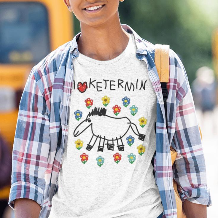 I Love Ketermin I Love Ketermin Ketamin Kinder Tshirt