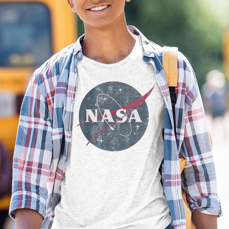 Nasa Simple Vintage Logo Kinder Tshirt