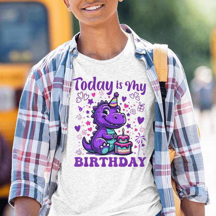 Today Is My Birthday Dinosaurier Party Dekorationen Kinder Tshirt