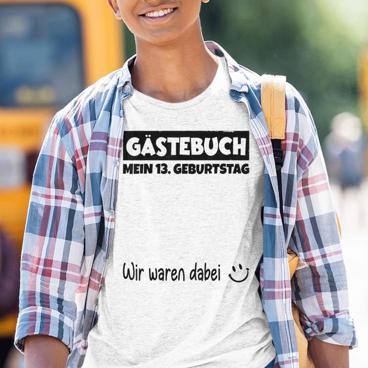 Wir Waren Dabei Mein 13 Geburtstag German Langu Kinder Tshirt