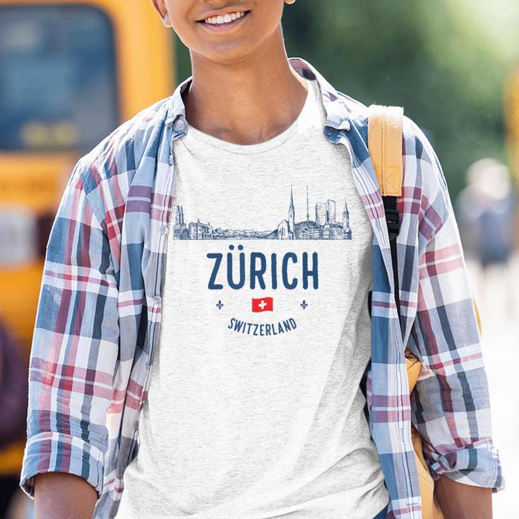 Zürich Schweiz Swiss Travel Kinder Tshirt