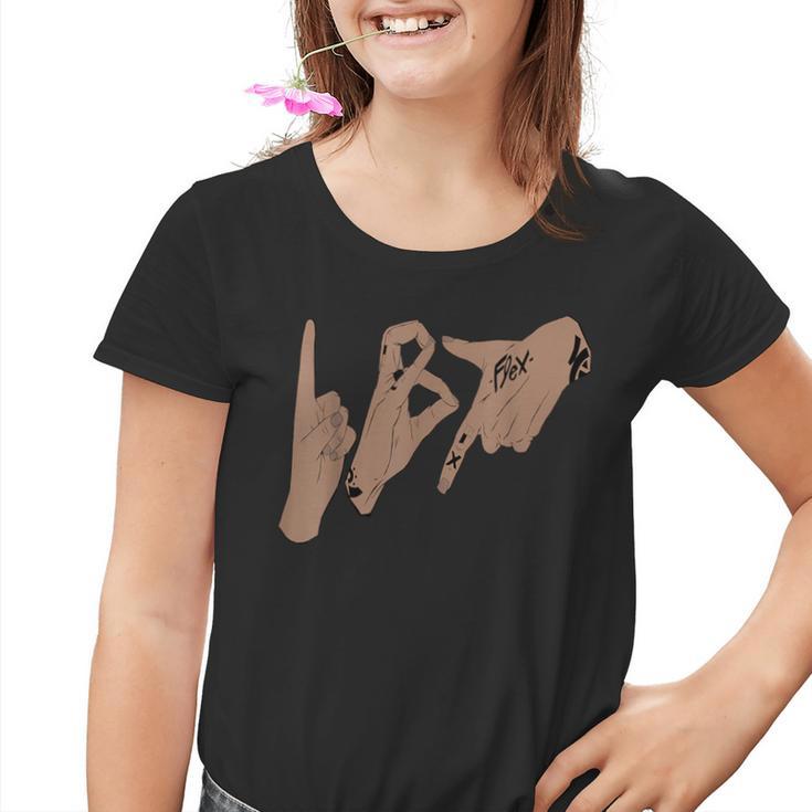 187 Hand Sign Gesture Kinder Tshirt