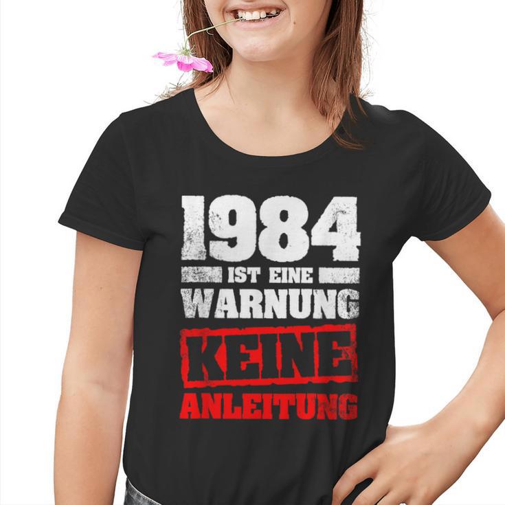 1984 Ist Eine Warnung Keine Inleitung Kinder Tshirt