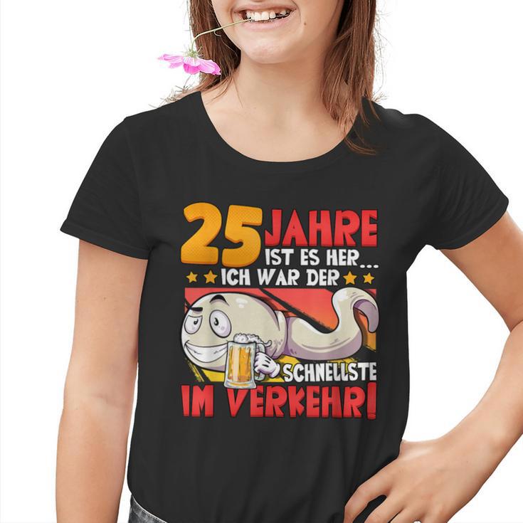 25 Jahre Ist Es Her 25 Birthday S Kinder Tshirt