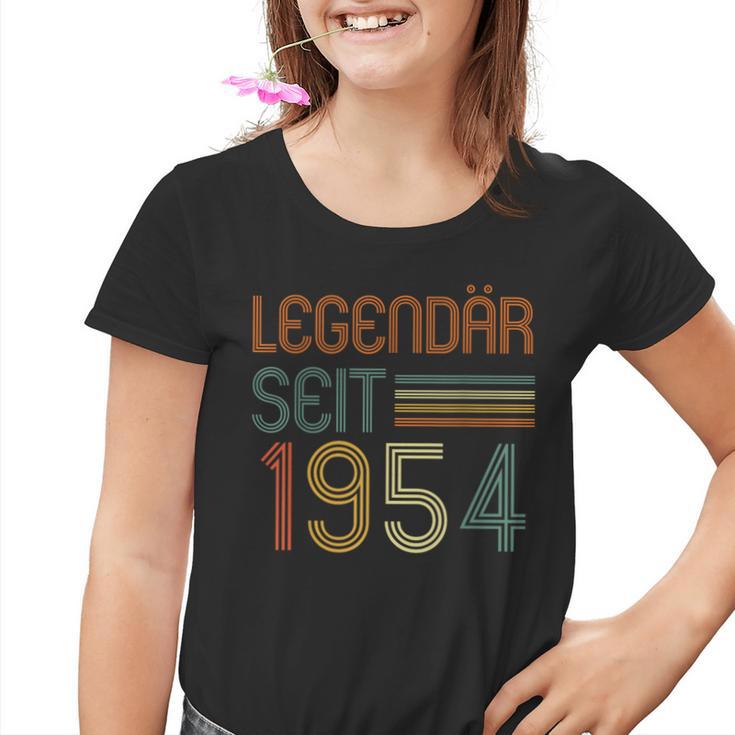 67 Geburtstag Legendär Seit 1954 Geschenkintage Retro Kinder Tshirt