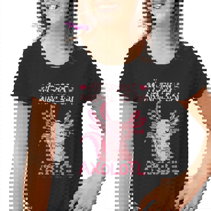 Ajolote Animal Lindo Anfibio Exótico Salamandra Axolotl Camiseta niño