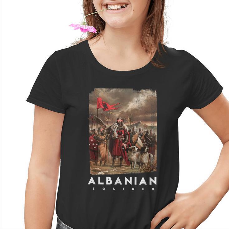 Albanian Warrior Kinder Tshirt