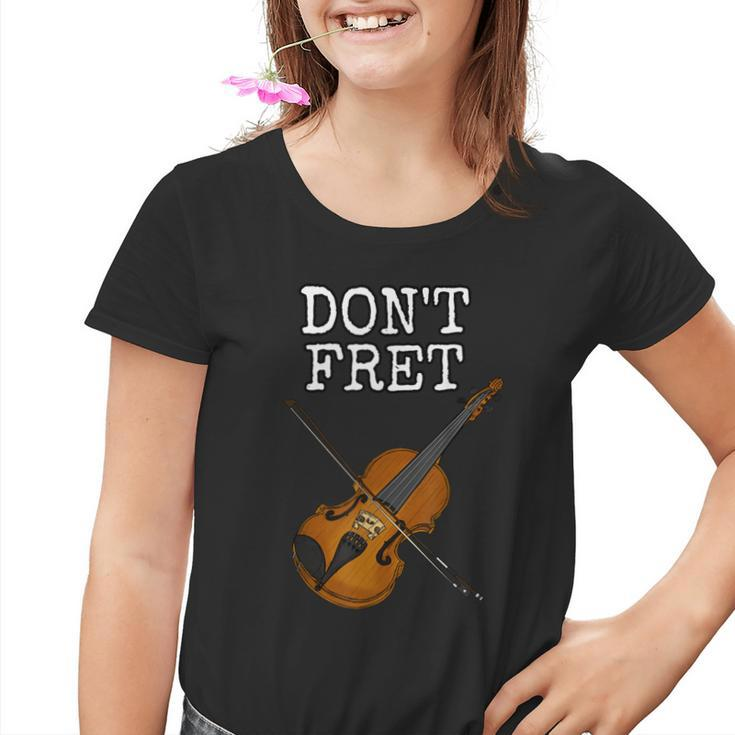 Ärgern Sie Sich Nicht Geige Geiger Streichmusiker Lustig Kinder Tshirt