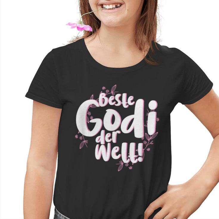 Beste Godi Der Welt Kinder Tshirt