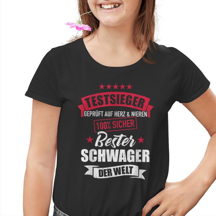 Bester Schwager Der Welt Kinder Tshirt