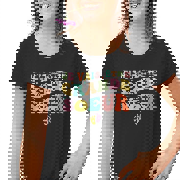 Bientot Grande Soeur Je Vais Être Grande Sœur Youth T-shirt