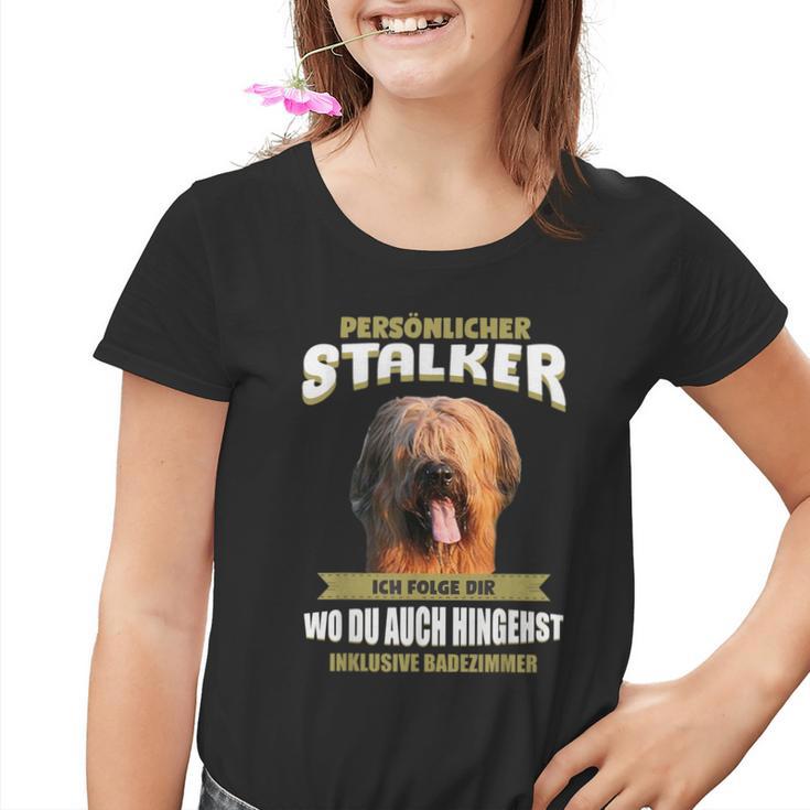 Briard Briard Dog Kinder Tshirt