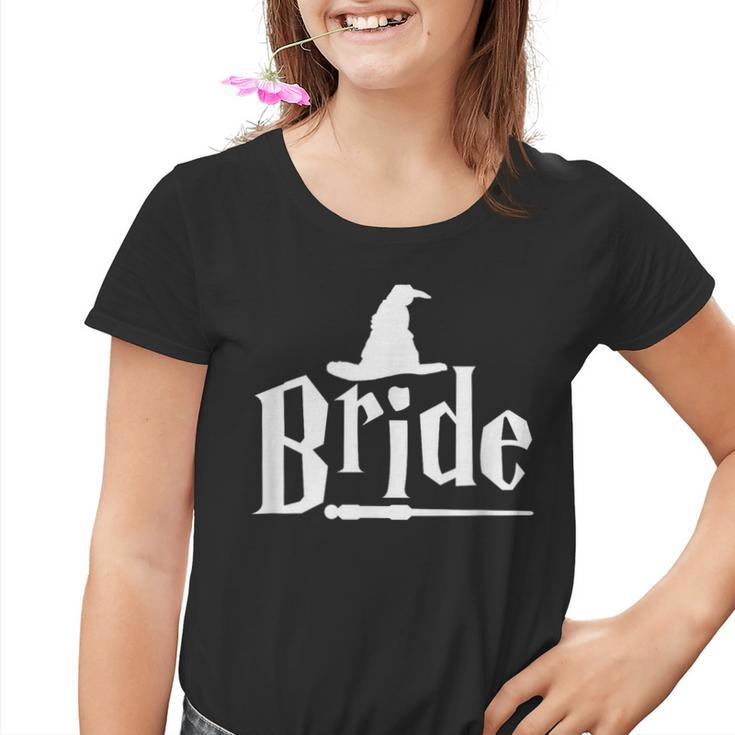Bride Wizard Hat Kinder Tshirt