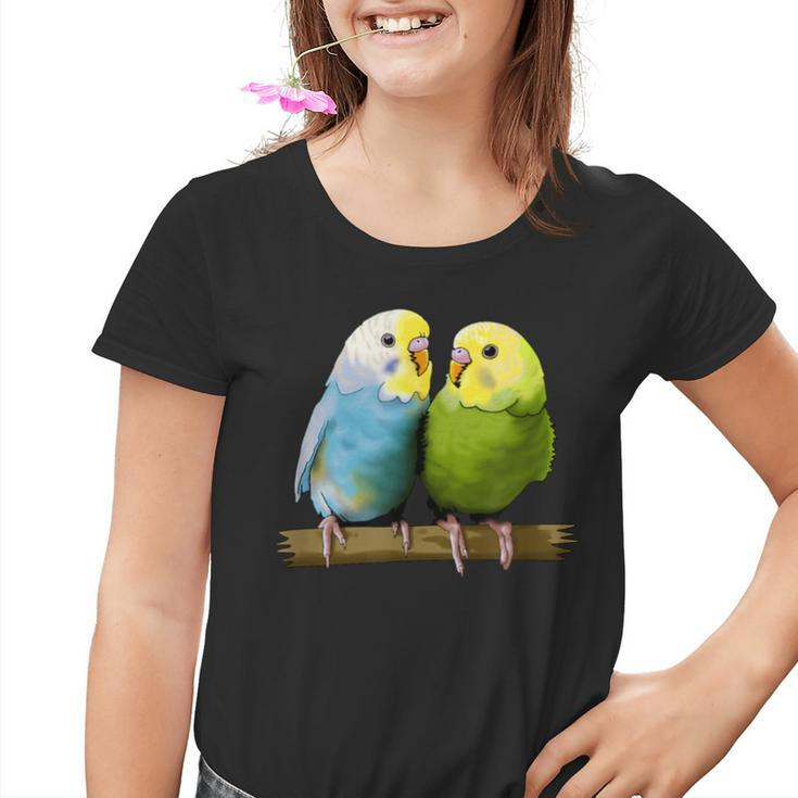 Budgie Pet Parrot Bird Kinder Tshirt