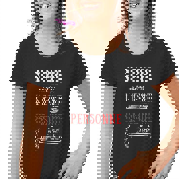 Cadeau Papa Bricoleur Cadeau Anniversaire Papa Bricolage Youth T-shirt